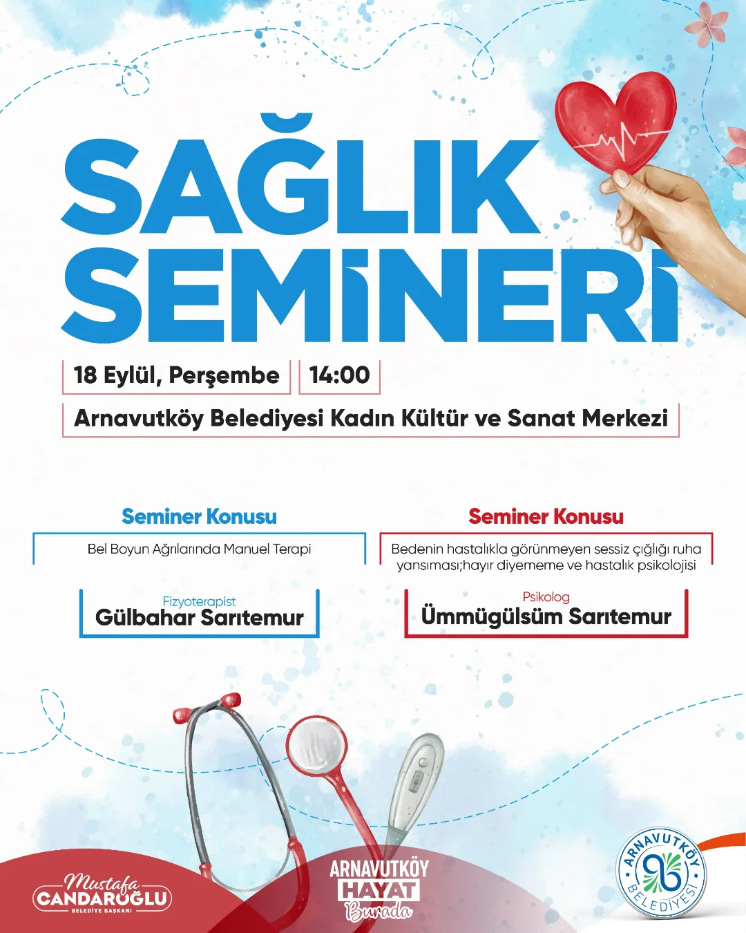 Arnavutköy Belediyesi - Sağlık Semineri