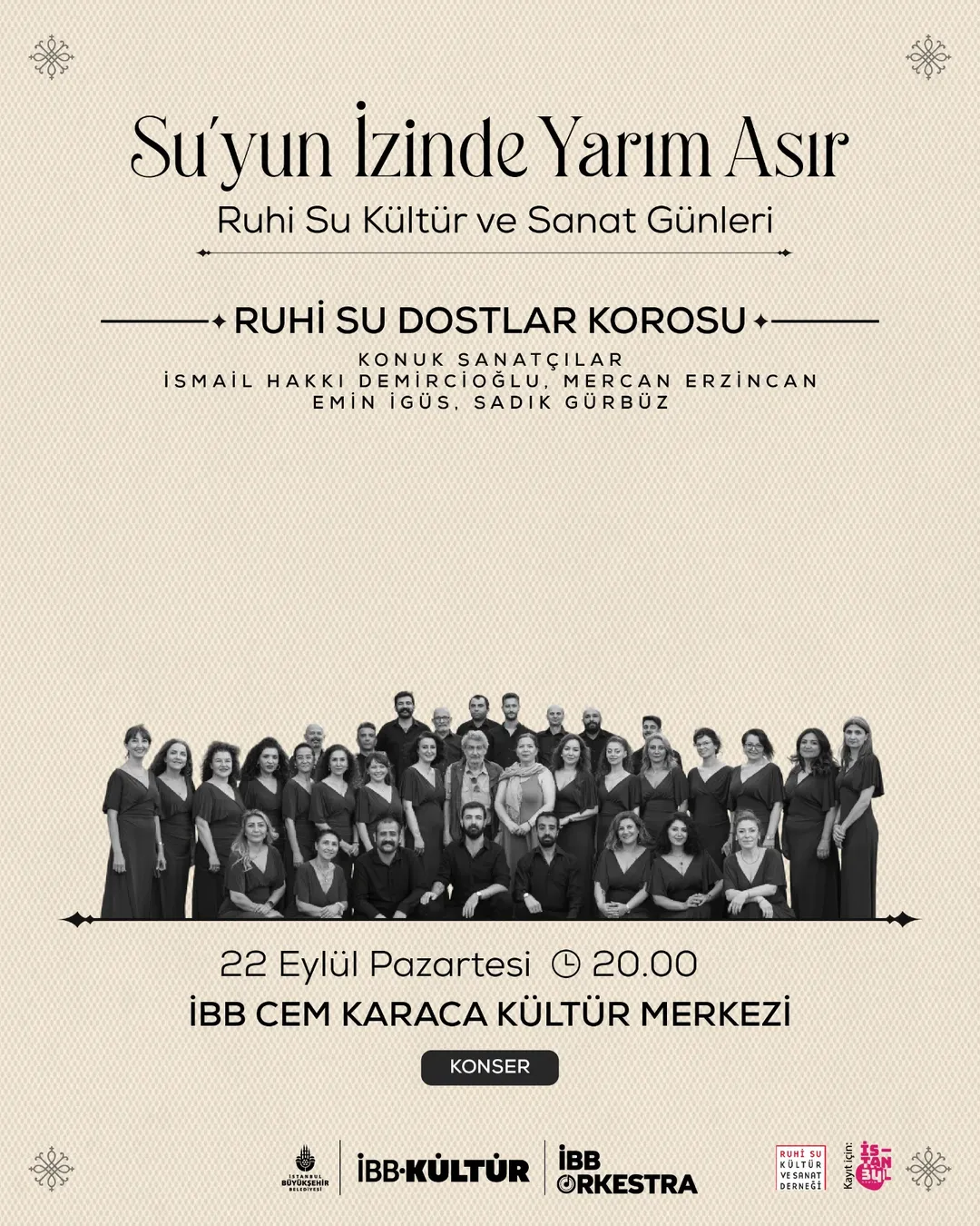 İBB Kültür - Ruhi Su Dostlar Korosu Konseri