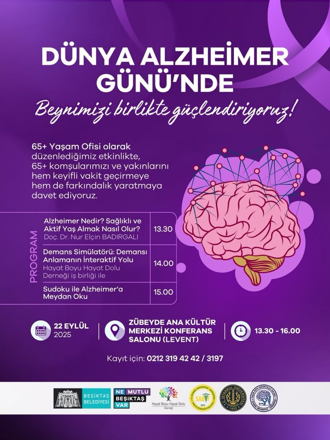 Beşiktaş Belediyesi - Dünya Alzheimer Günü Etkinliği