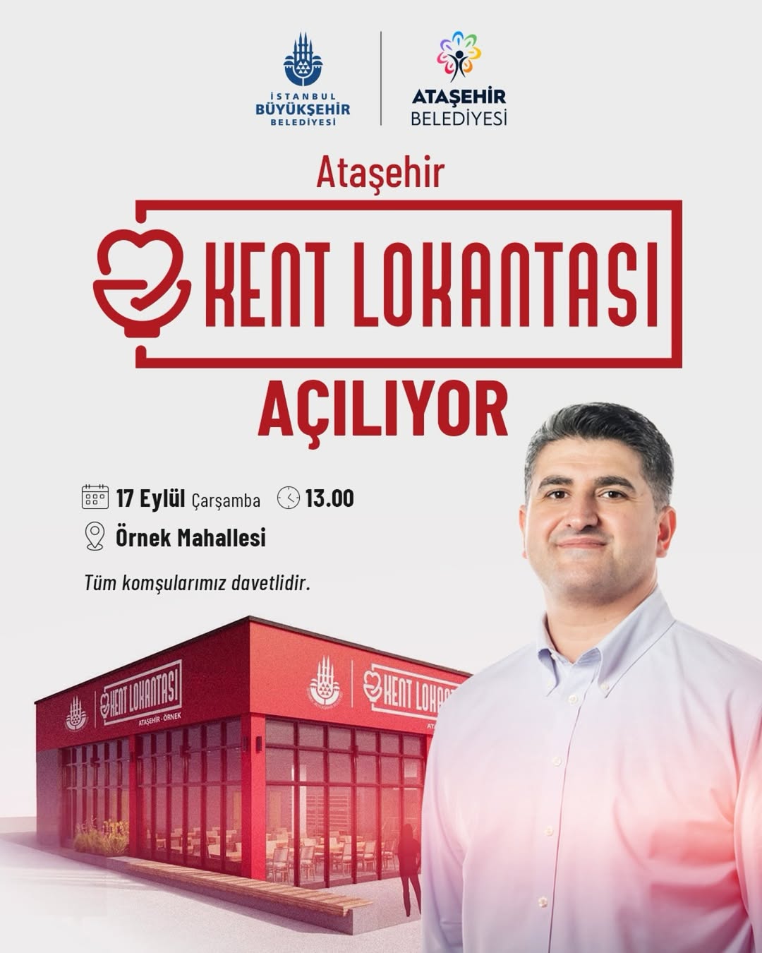 Ataşehir Belediyesi- Kent Lokantası Artık Ataşehir'de!