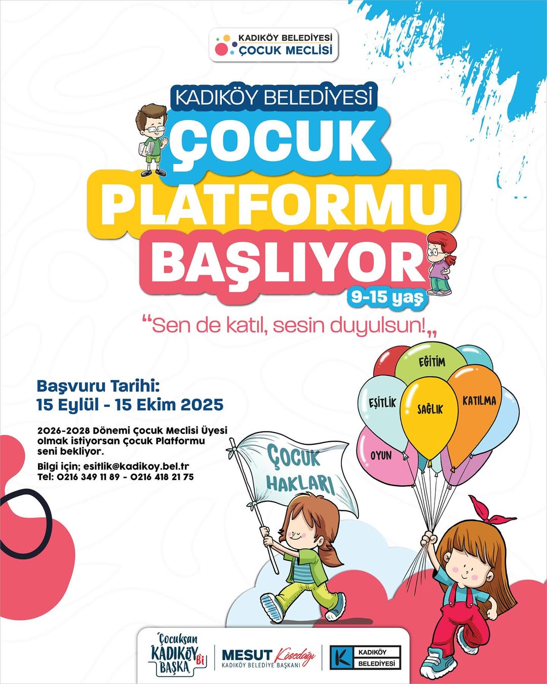 Kadıköy Belediyesi- Çocuk Platformu Başlıyor!
