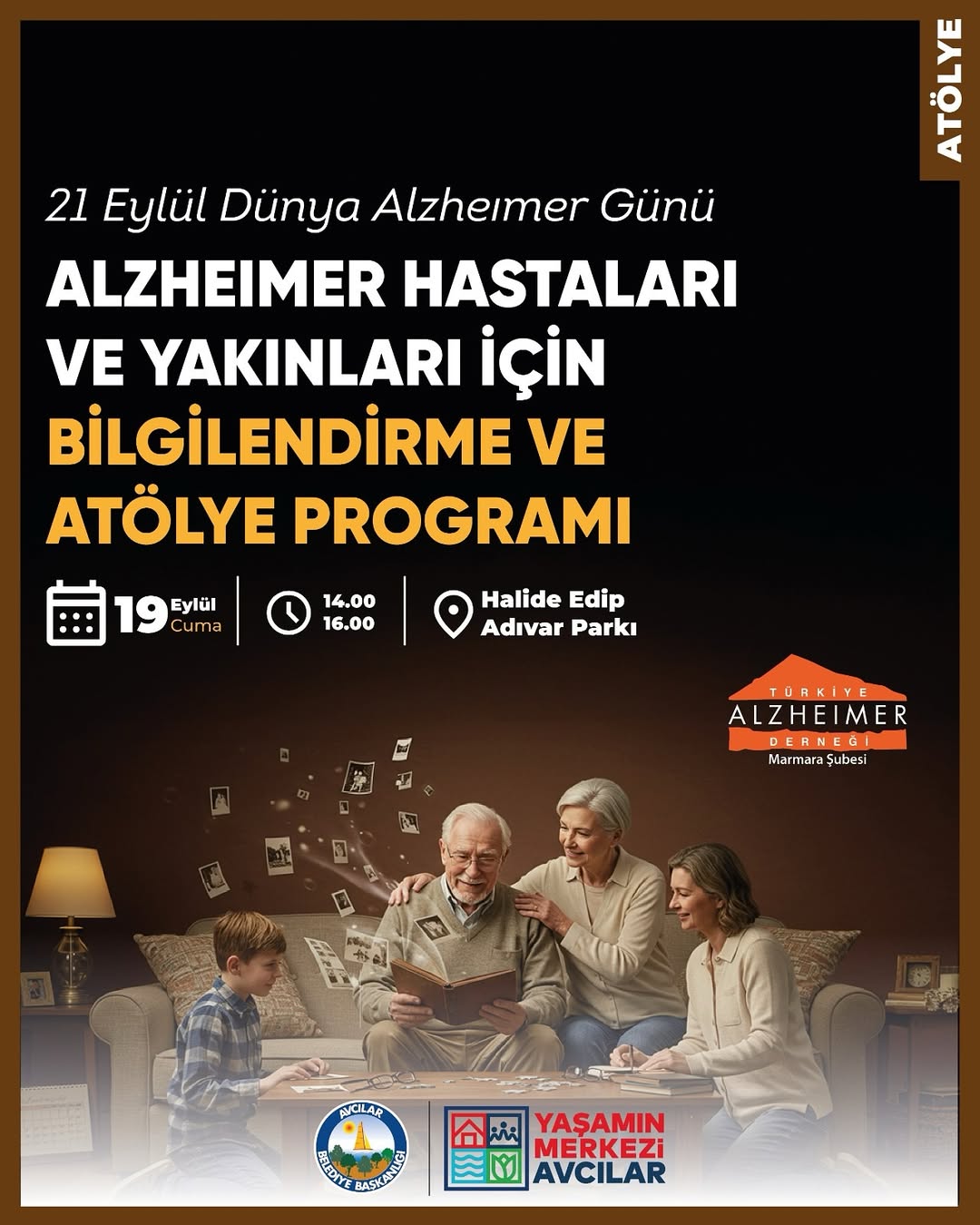 Avcılar Belediyesi- 21 Eylül Dünya Alzheimer Günü
