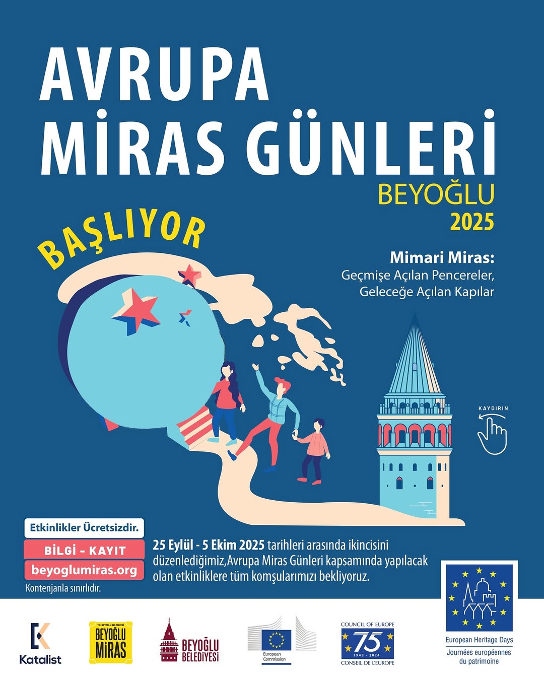 Beyoğlu Belediyesi - Avrupa Miras Günleri | Beyoğlu 2025 