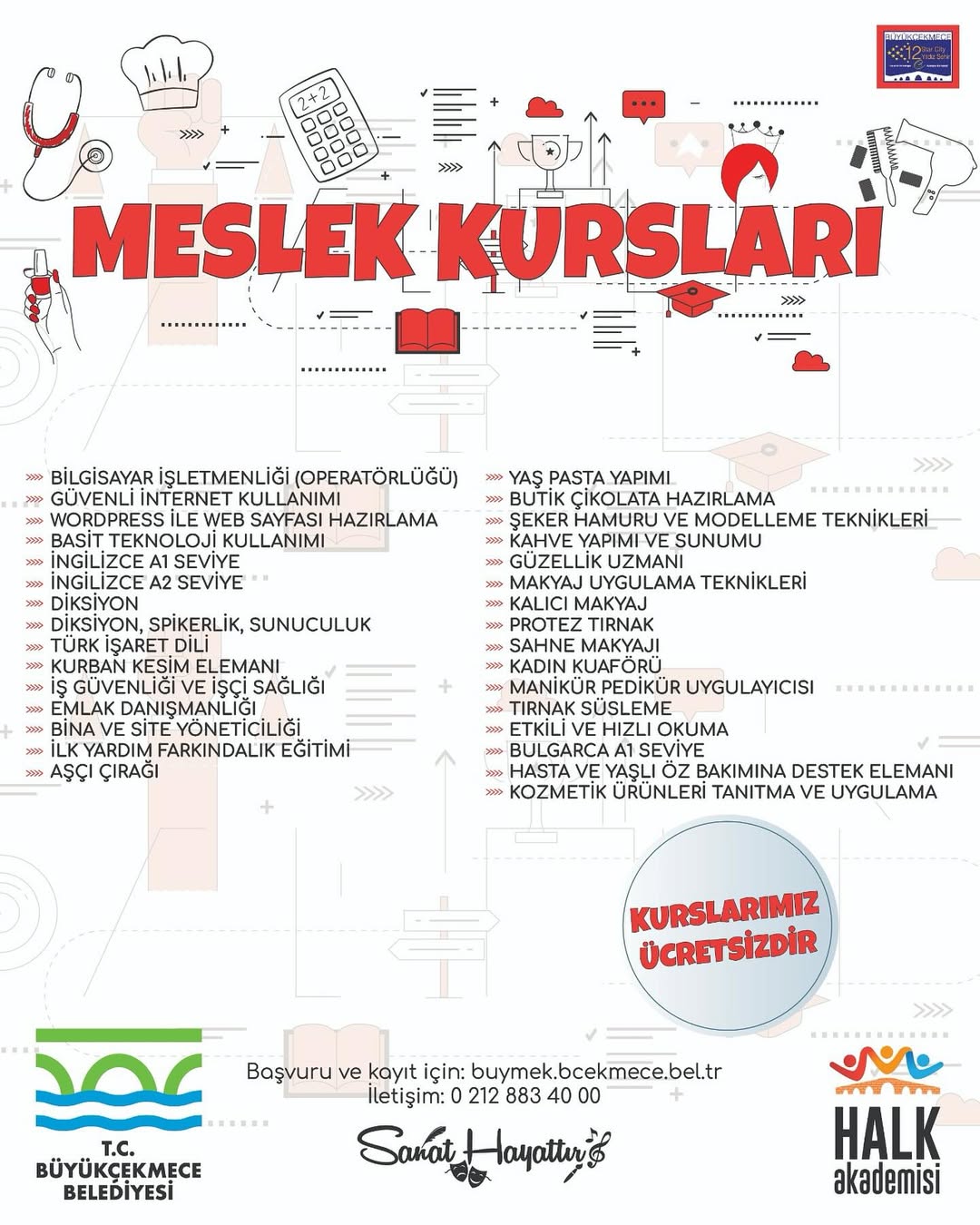 Büyükçekmece Belediyesi - Halk Dansları Kurs Kayıtları 