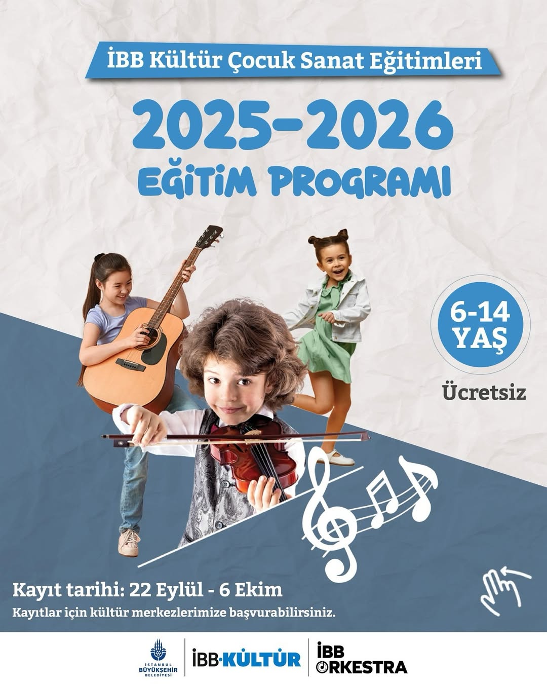 Çekmeköy Belediyesi -  İBB Kültür Çocuk Sanat Eğitimleri