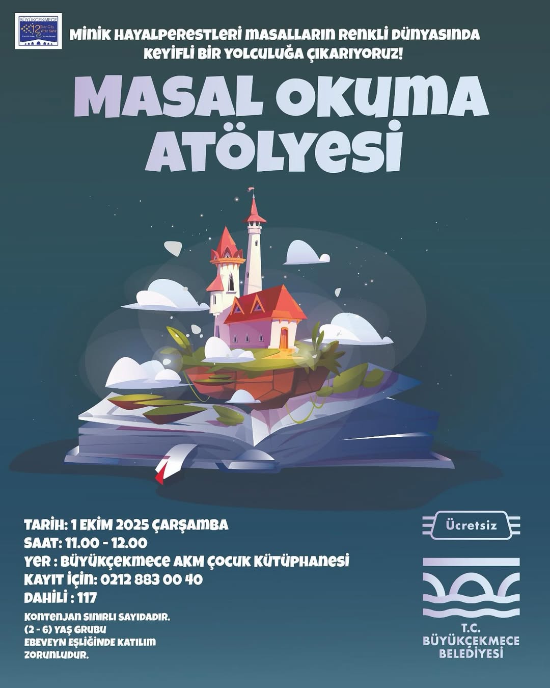 Büyükçekmece Belediyesi - Masal Okuma Atölyesi 