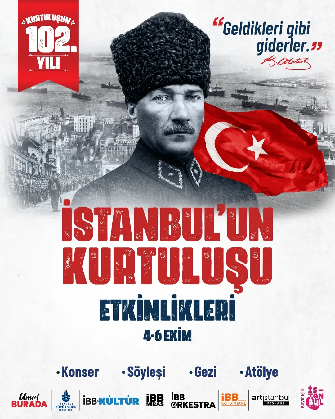 İBB Kültür - İstanbul'un Kurtuluşu Etkinlikleri