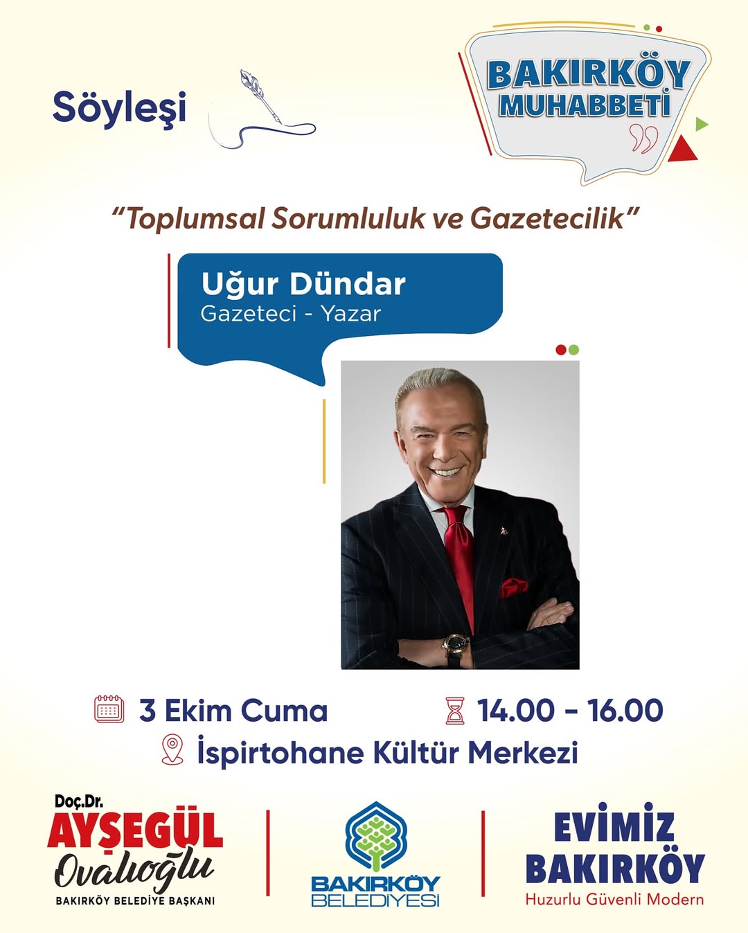 Bakırköy Belediyesi - Bakırköy Muhabbeti: Uğur Dündar