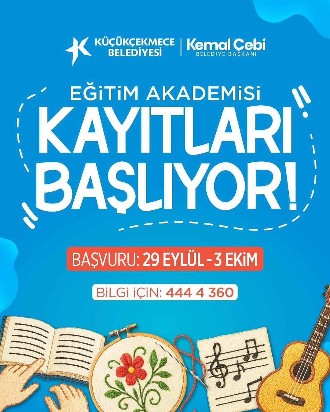 Küçükçekmece Belediyesi- Eğitim Akademisi Kayıtları Başlıyor!