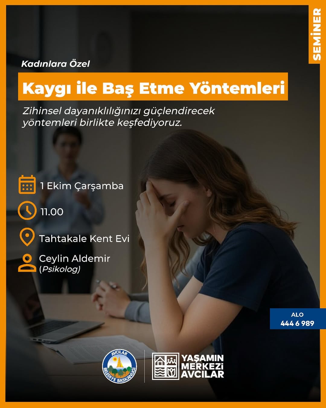 Avcılar Belediyesi- Kaygı ile Baş Etme Yöntemleri
