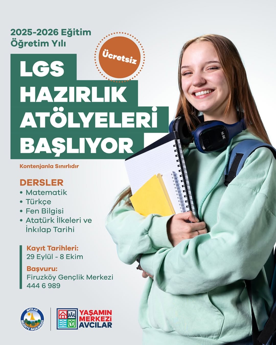 Avcılar Belediyesi- LGS Hazırlık Atölyeleri Başlıyor!