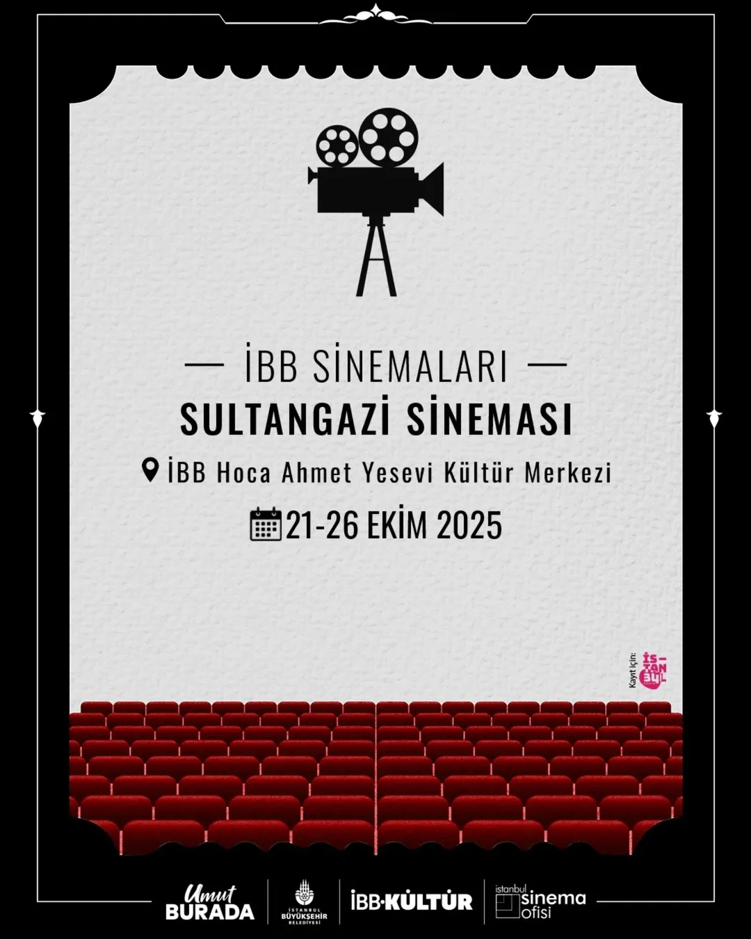 İBB Kültür - İBB Sinemaları Film Gösterimleri ve Atölyeleri