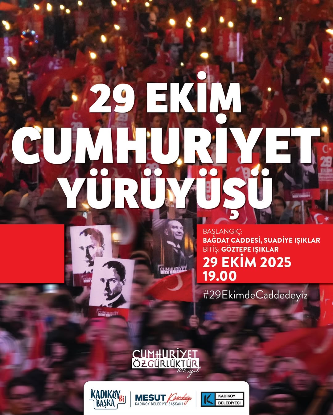 Kadıköy Belediyesi- 29 Ekim Cumhuriyet Yürüyüşü