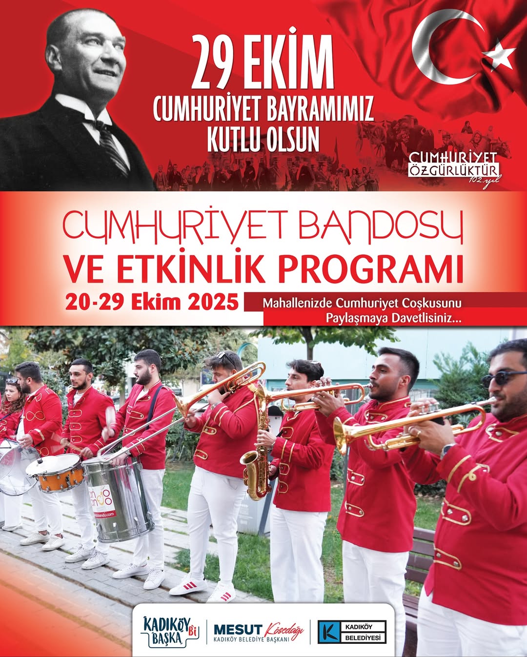 Kadıköy Belediyesi- Cumhuriyet Bandosu ve Etkinlik Programı