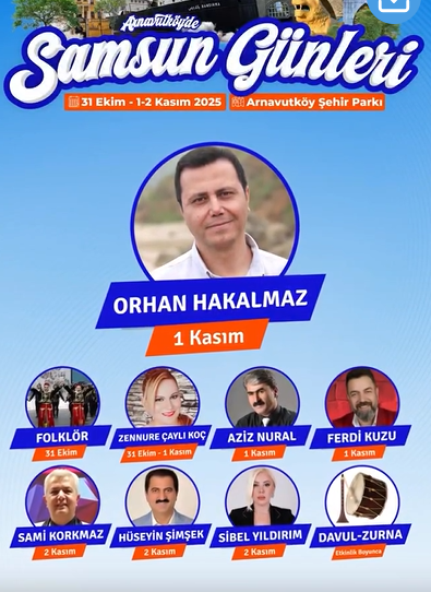 Arnavutköy Belediyesi - Samsun Günleri