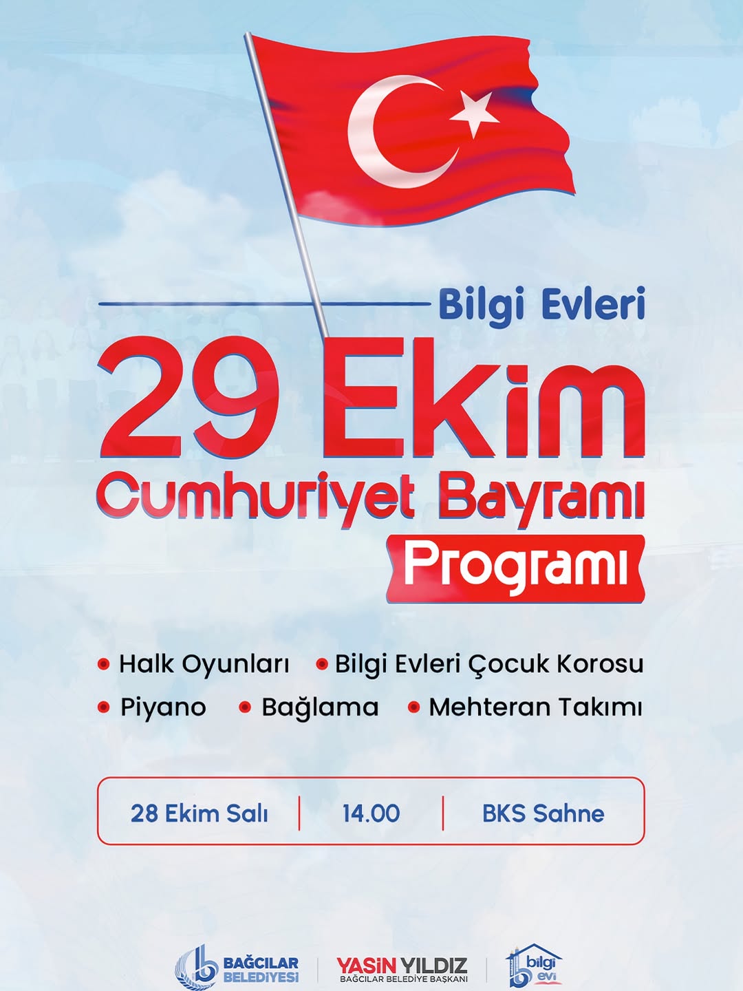 Bağcılar Belediyesi - 29 Ekim Programı