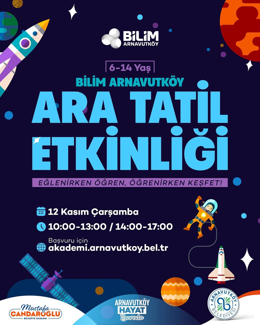 Arnavutköy Belediyesi - Bilim Arnavutköy Ara Tatil Etkinliği 