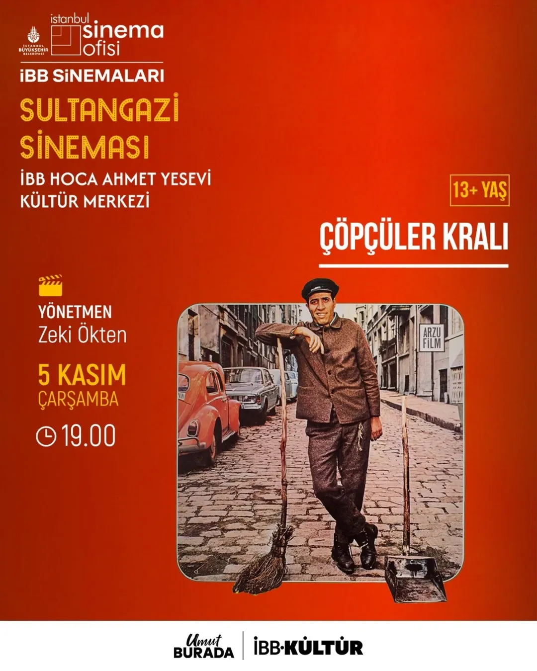 İBB Kültür - Sultangazi Sineması: Çöpçüler Kralı