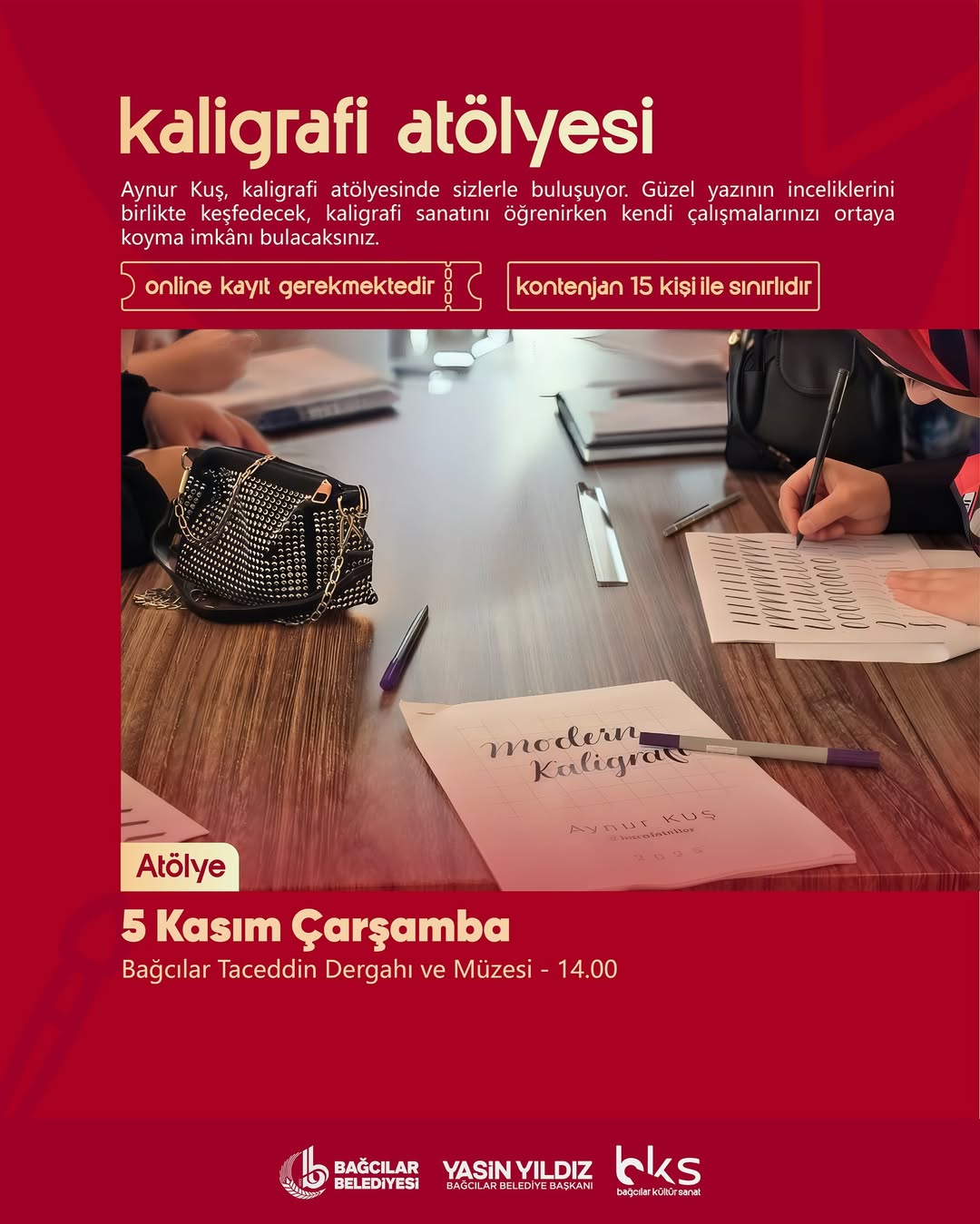 Bağcılar Belediyesi - Kaligrafi Atölyesi