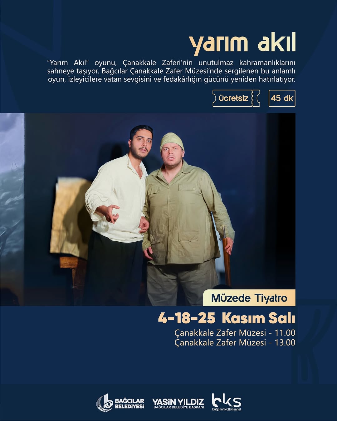 Bağcılar Belediyesi - "Yarım Akıl" Tiyatrosu