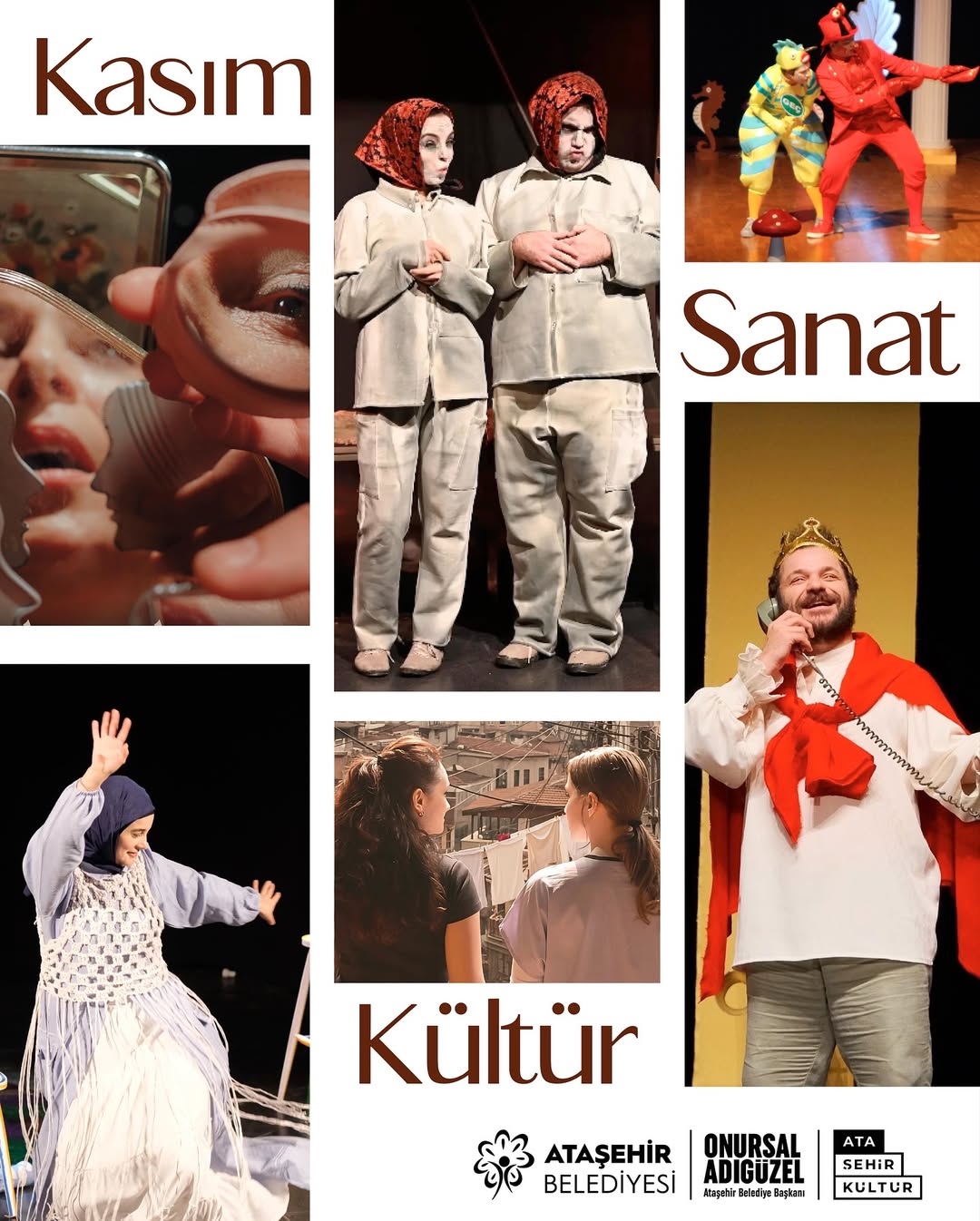 Ataşehir Belediyesi- Kasım'da Sanatın Kalbi Ataşehir'de Atıyor!