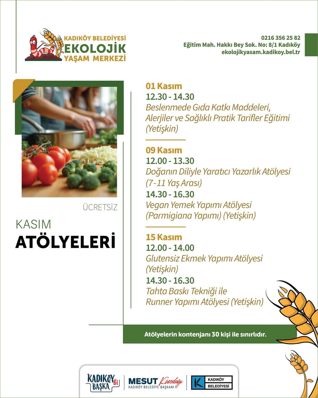 Kadıköy Belediyesi- Kasım Atölyeleri