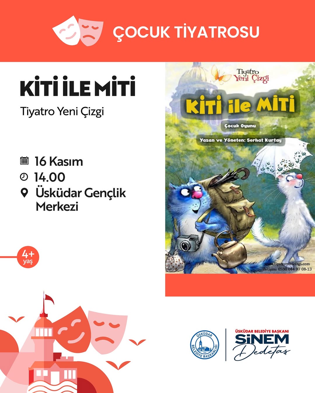 Üsküdar Kültür Sanat - “Kiti ile Miti” Çocuk Tiyatrosu