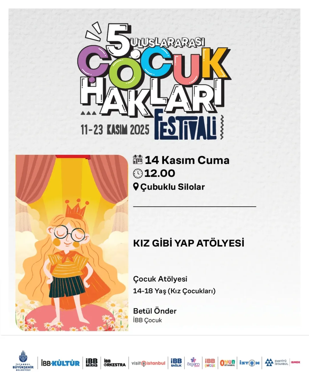 İBB Kültür - 5. Uluslararası Çocuk Hakları Festivali 