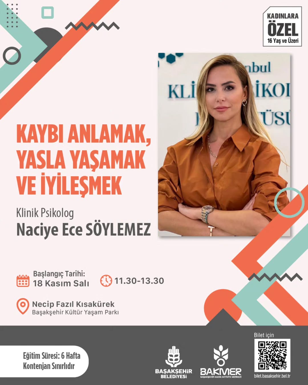 BAKMER Başakşehir - Kaybı Anlamak, Yasla Yaşamak ve İyileşmek