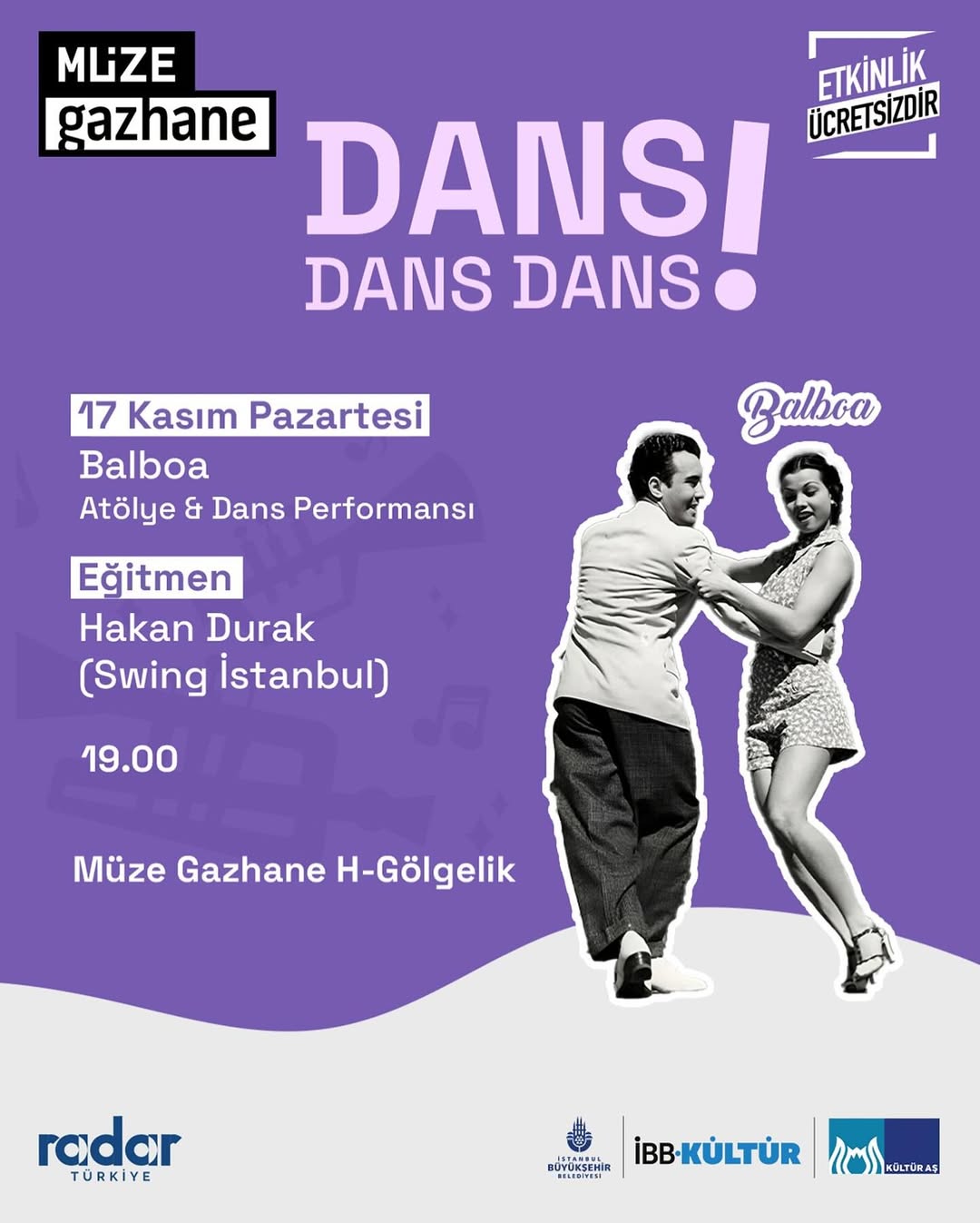 Müze Gazhane - Dans Atölyesi