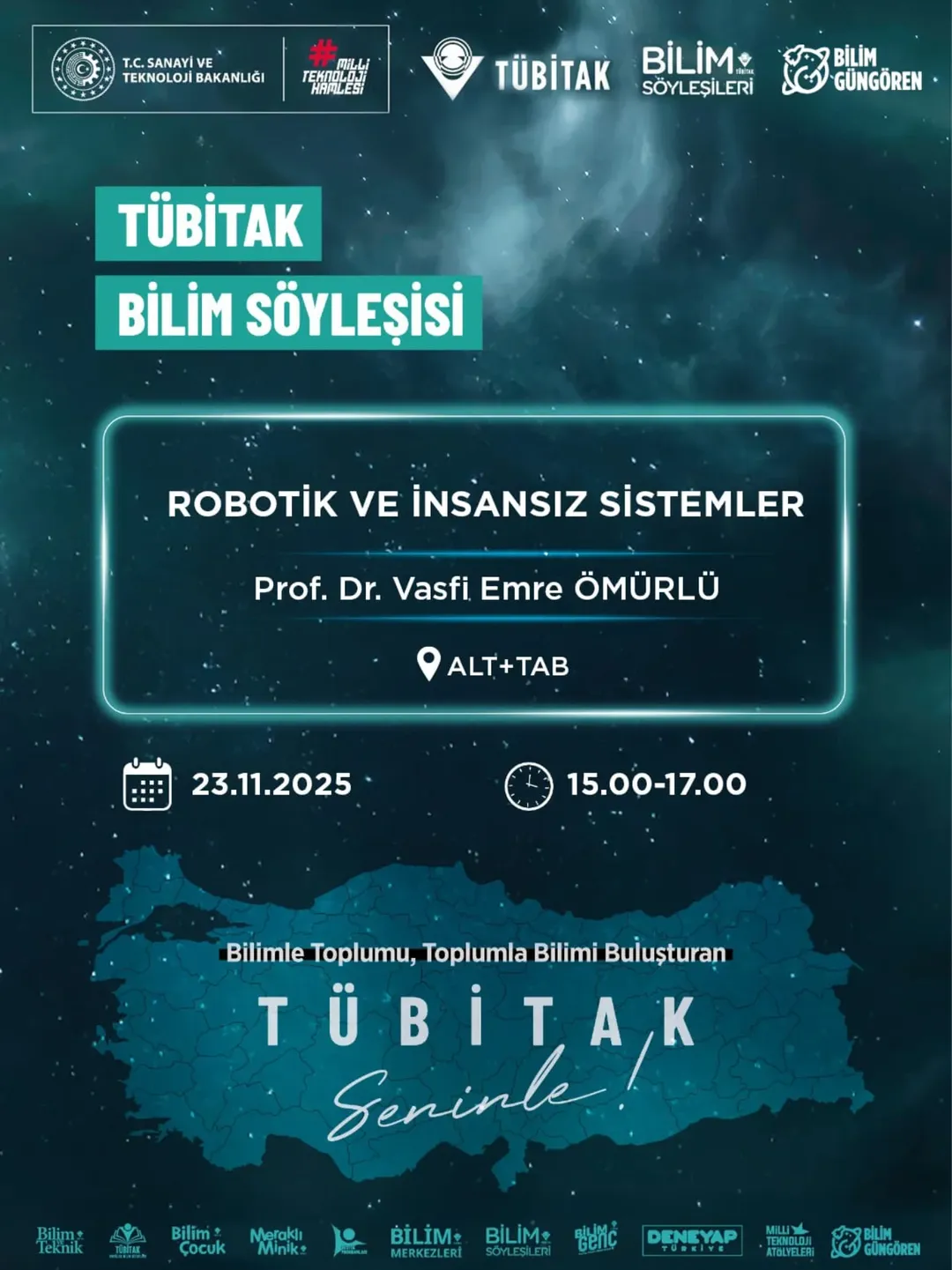 Güngören Belediyesi- Alttab Kuluçka Merkezi- TÜBİTAK Robotik ve İnsansız Sistemler Söyleşisi