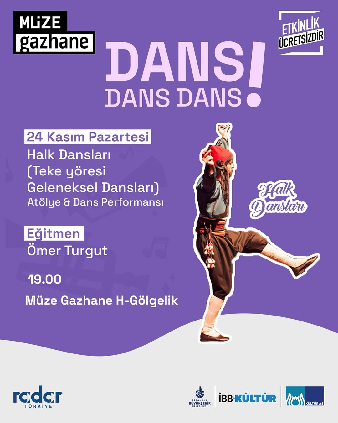 Müze Gazhane - Dans Dans Dans (Halk Dansları)