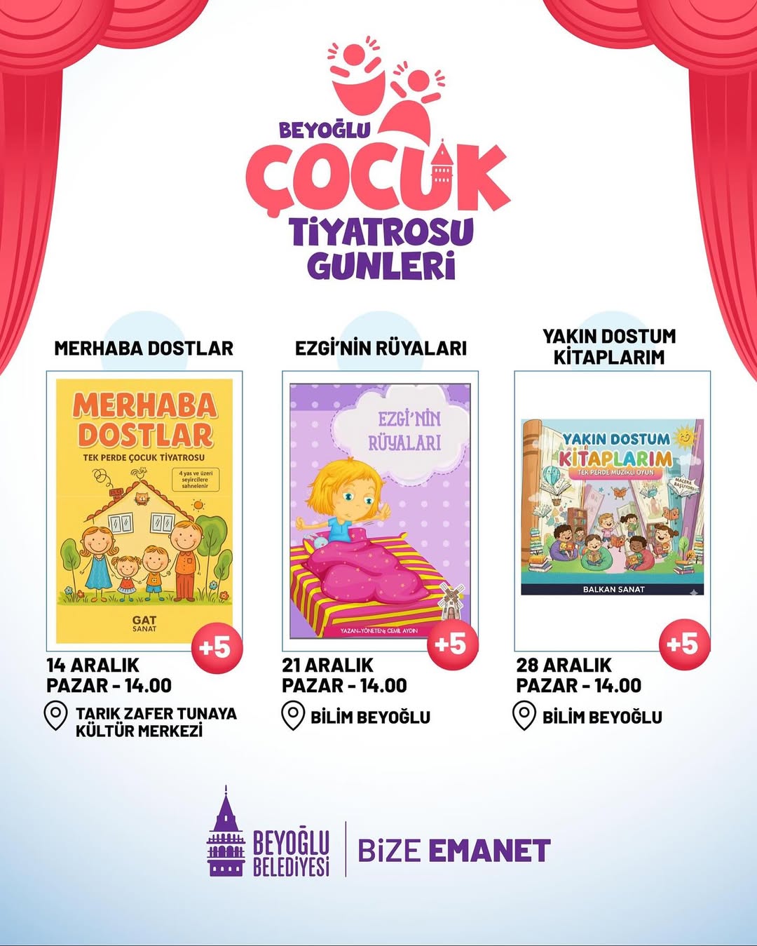 Beyoğlu Belediyesi - Çocuk Tiyatrosu Günleri