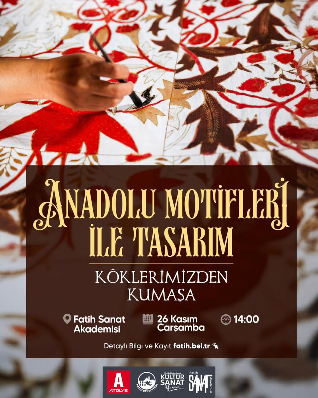 Fatih Kültür Sanat - Anadolu Motifleri ile Tasarım