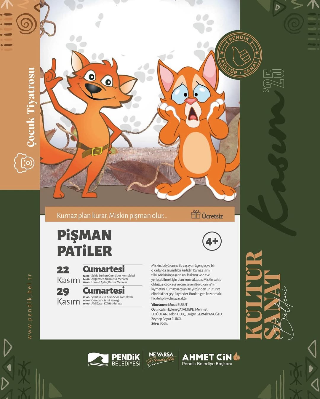 Pendik Kültür Sanat - Çocuk Tiyatrosu