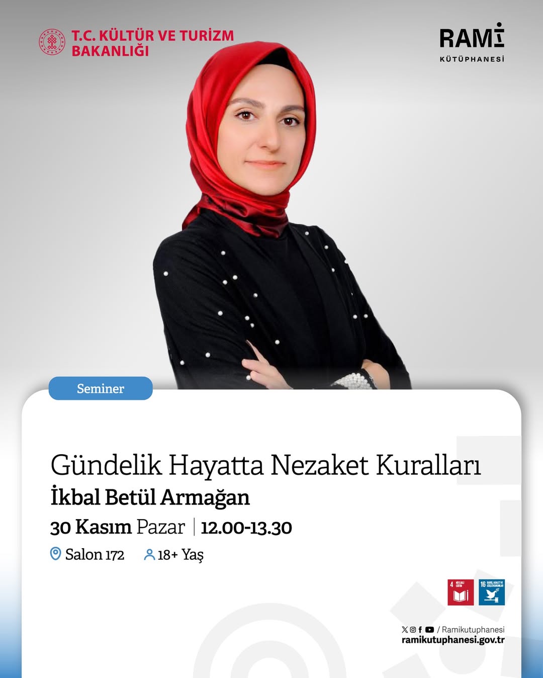 Rami Kütüphanesi - Seminer