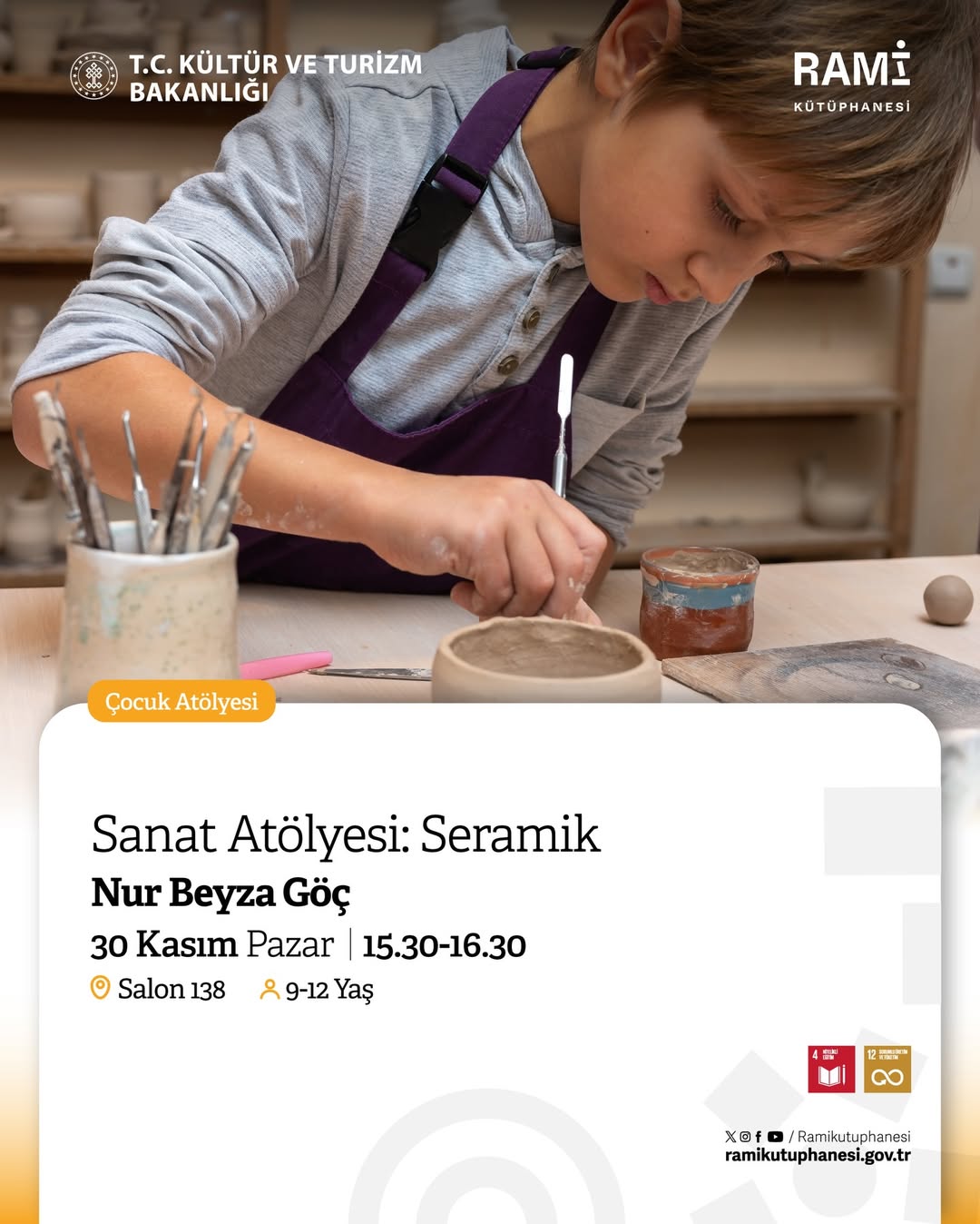 Rami Kütüphanesi - Çocuk Atölyesi