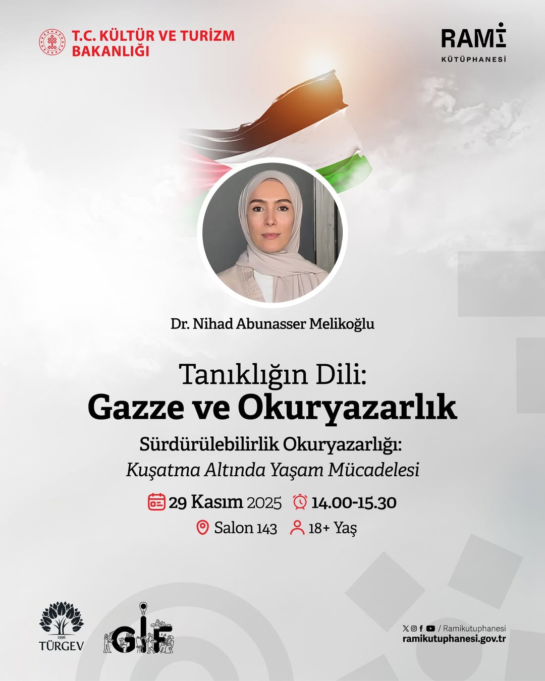 Rami Kütüphanesi - Tanıklığın Dili: Gazze ve Okuryazarlık