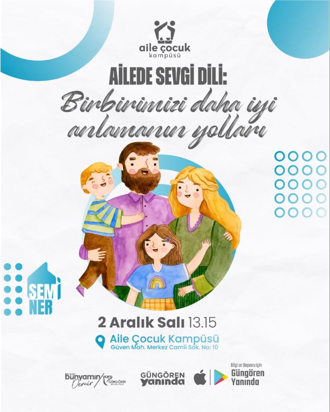 Güngören Belediyesi- Ailede Sevgi Dili