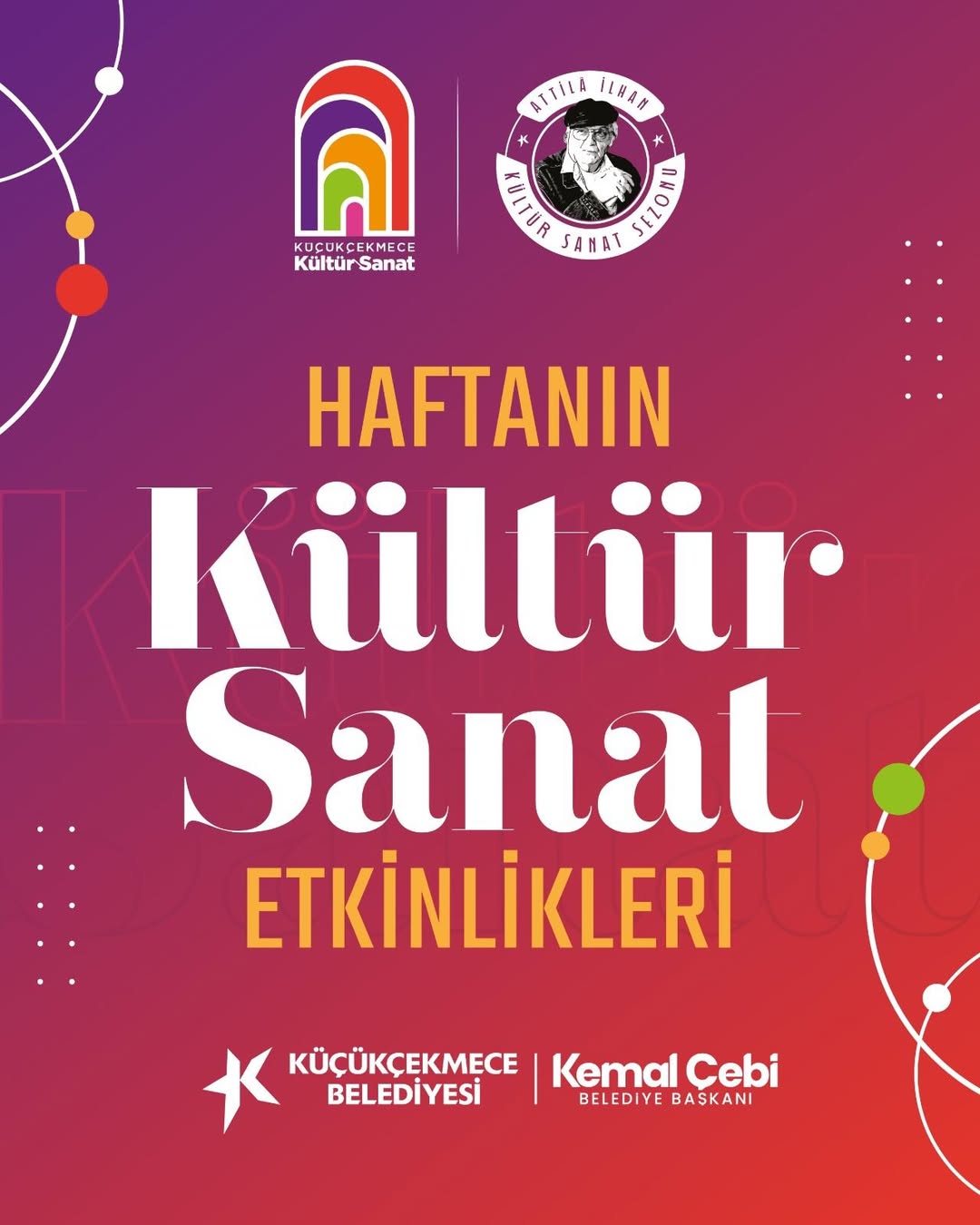 Küçükçekmece Belediyesi- Haftanın  Kültür sanat Etkinlikleri
