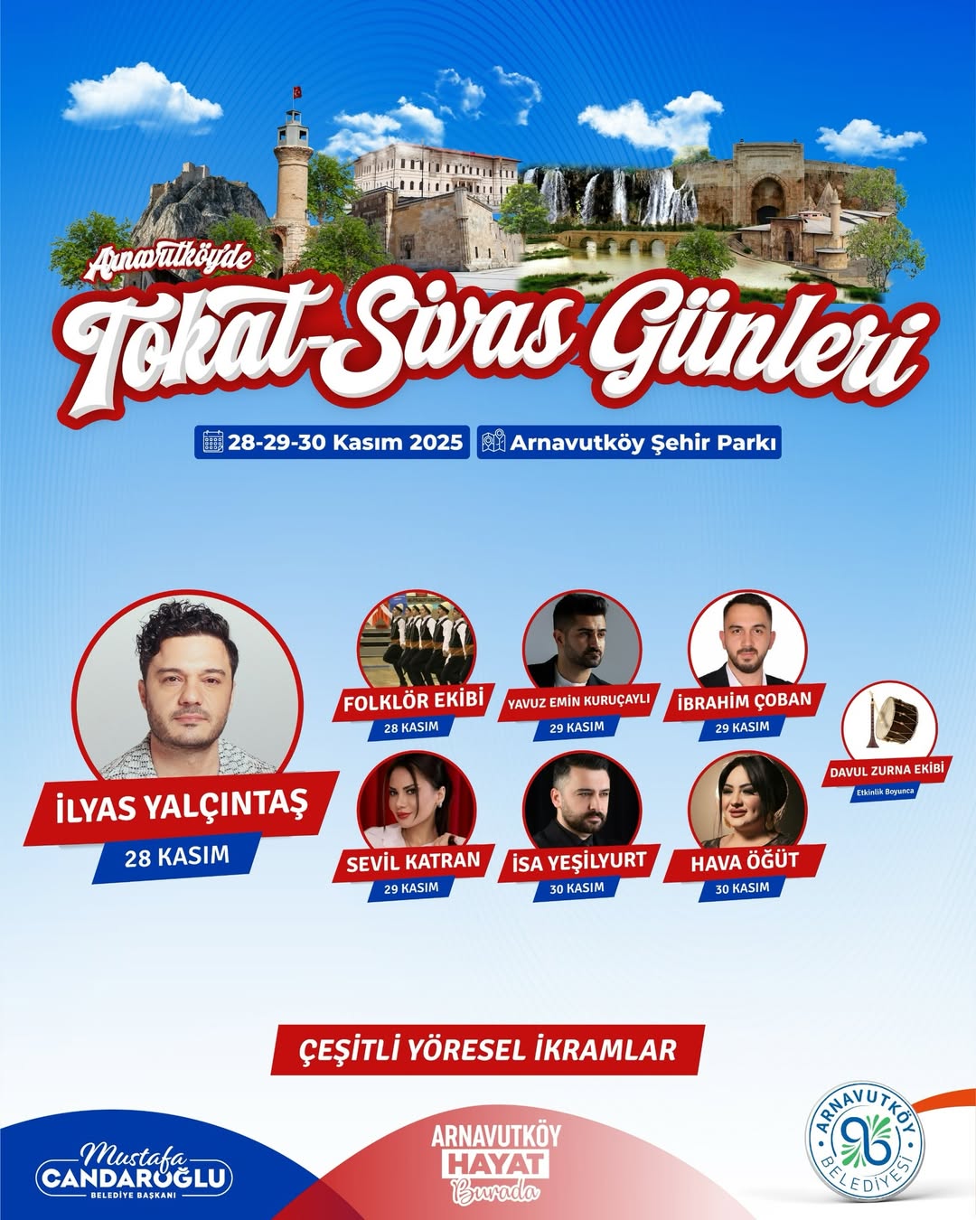 Arnavutköy Belediyesi - Tokat–Sivas Günleri 