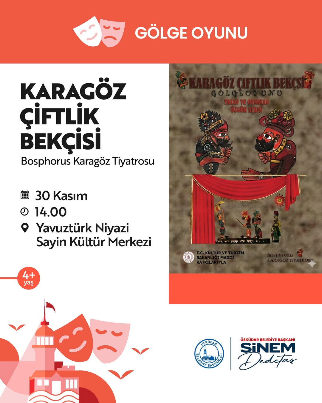 Üsküdar Kültür Sanat - "Karagöz Çiftlik Bekçisi" Gölge Oyunu