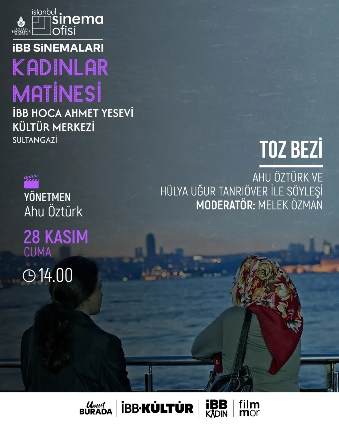 İBB Kültür - "Toz Bezi" Gösterimi ve Söyleşisi