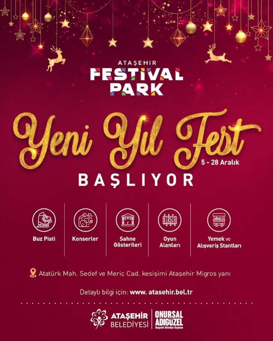 Ataşehir Belediyesi- Yeni Yıl Fest Başlıyor!