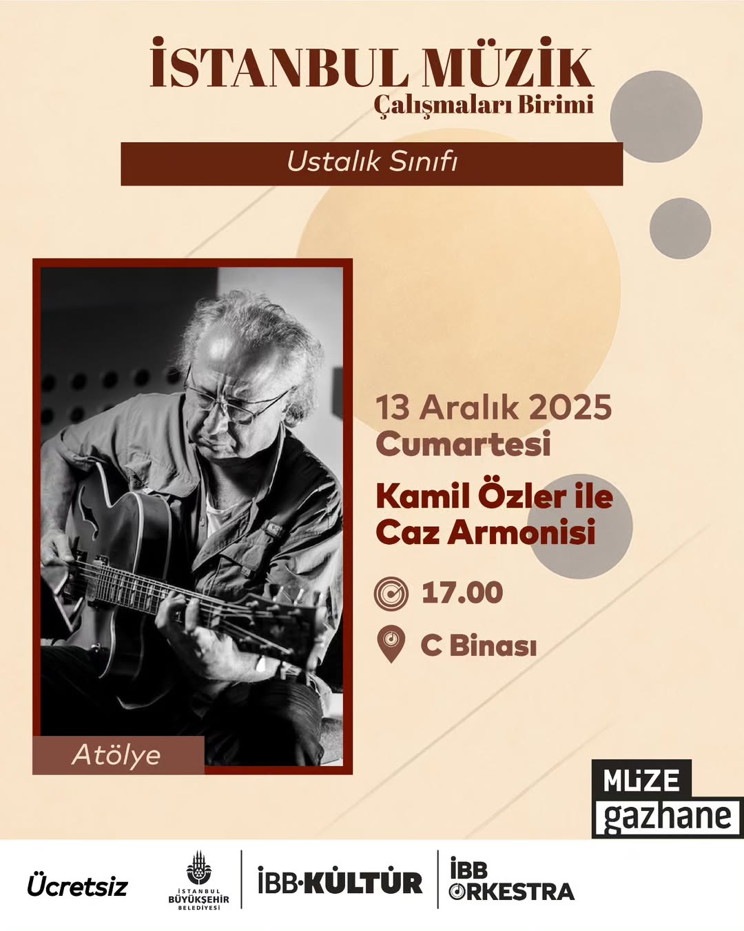 İBB Orkestra - Kamil Özler ile Caz Armonisi