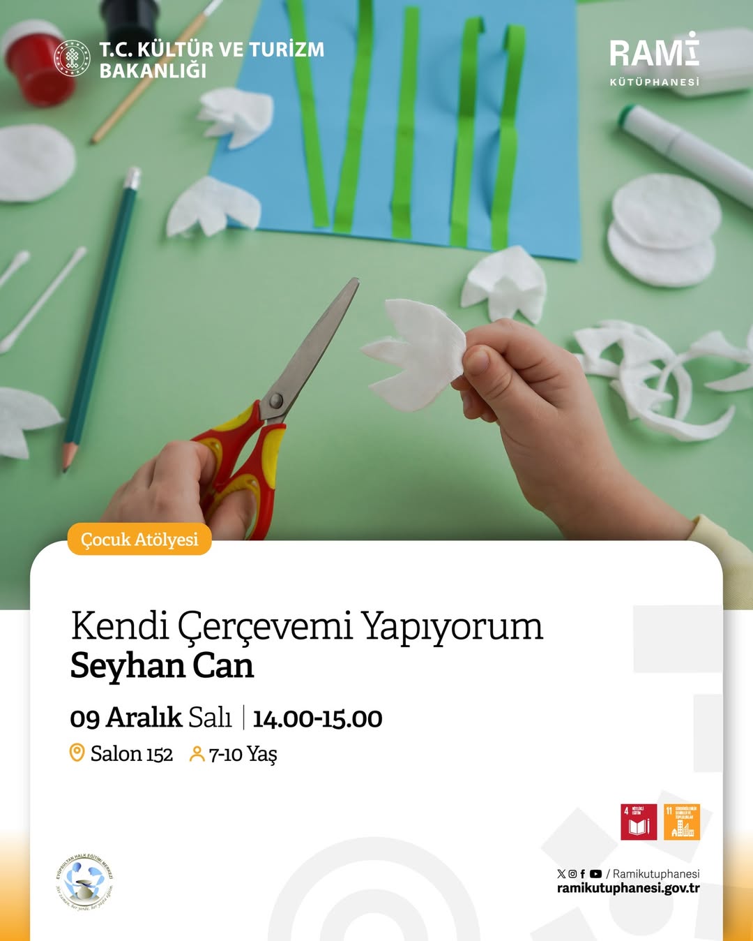 Rami Kütüphanesi - Çocuk Atölyesi