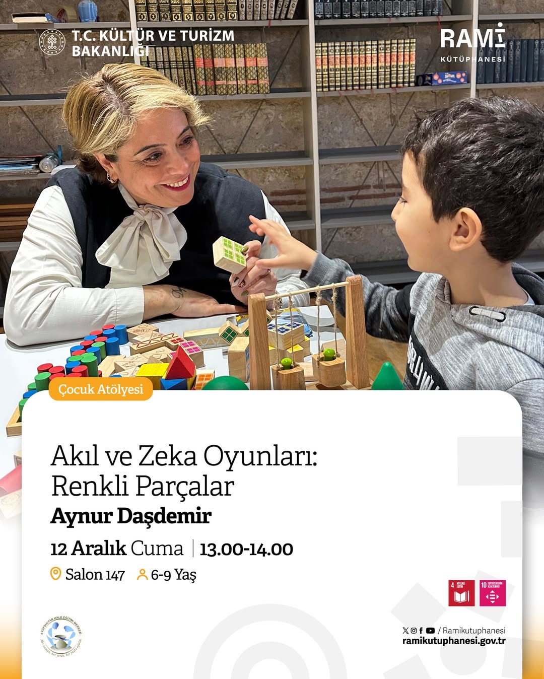 Rami Kütüphanesi - Çocuk Atölyesi