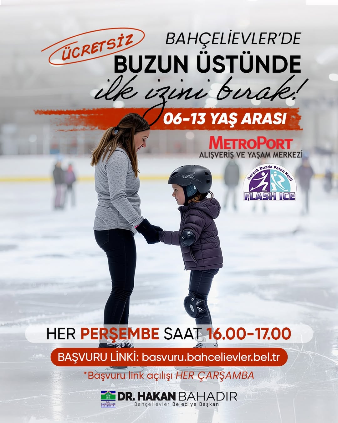 Bahçelievler Belediyesi - Buz Pisti Etkinliği