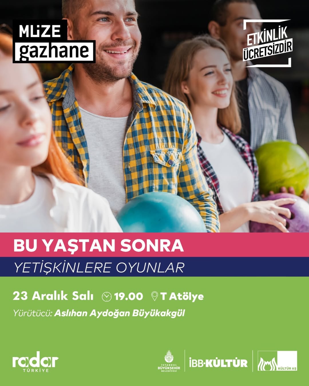 Müze Gazhane - Bu Yaştan Sonra – Yetişkinlere Oyunlar