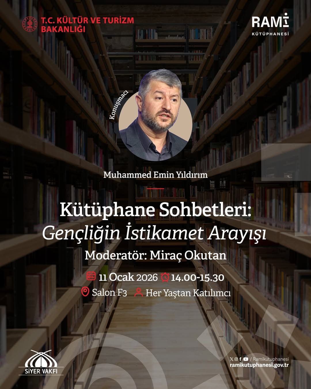 Rami Kütüphanesi - Kütüphane Sohbetleri: Gençliğin İstikamet Arayışı